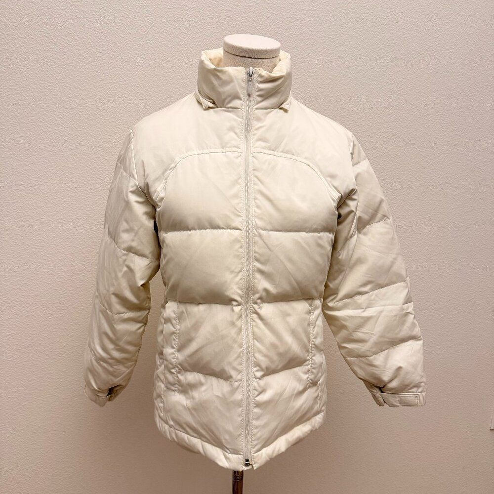 White Down Puffer Jacket